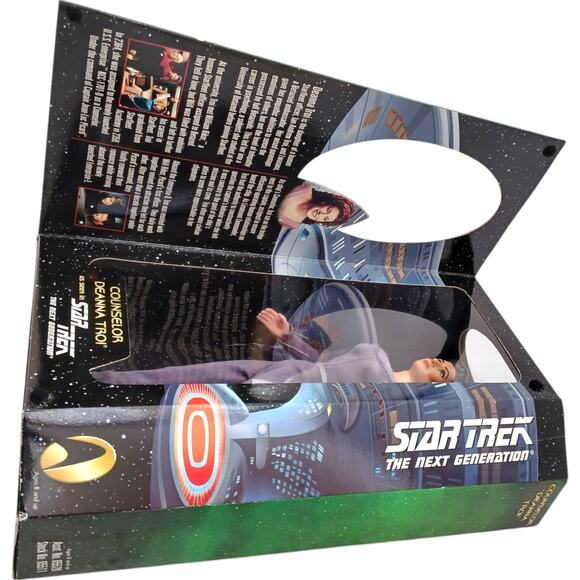 VTG Counselor Deanna Troi STAR TREK TNG 12" The Women of Star Trek 1999 New - Picture 7 of 11